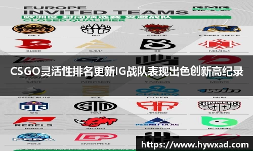 CSGO灵活性排名更新IG战队表现出色创新高纪录